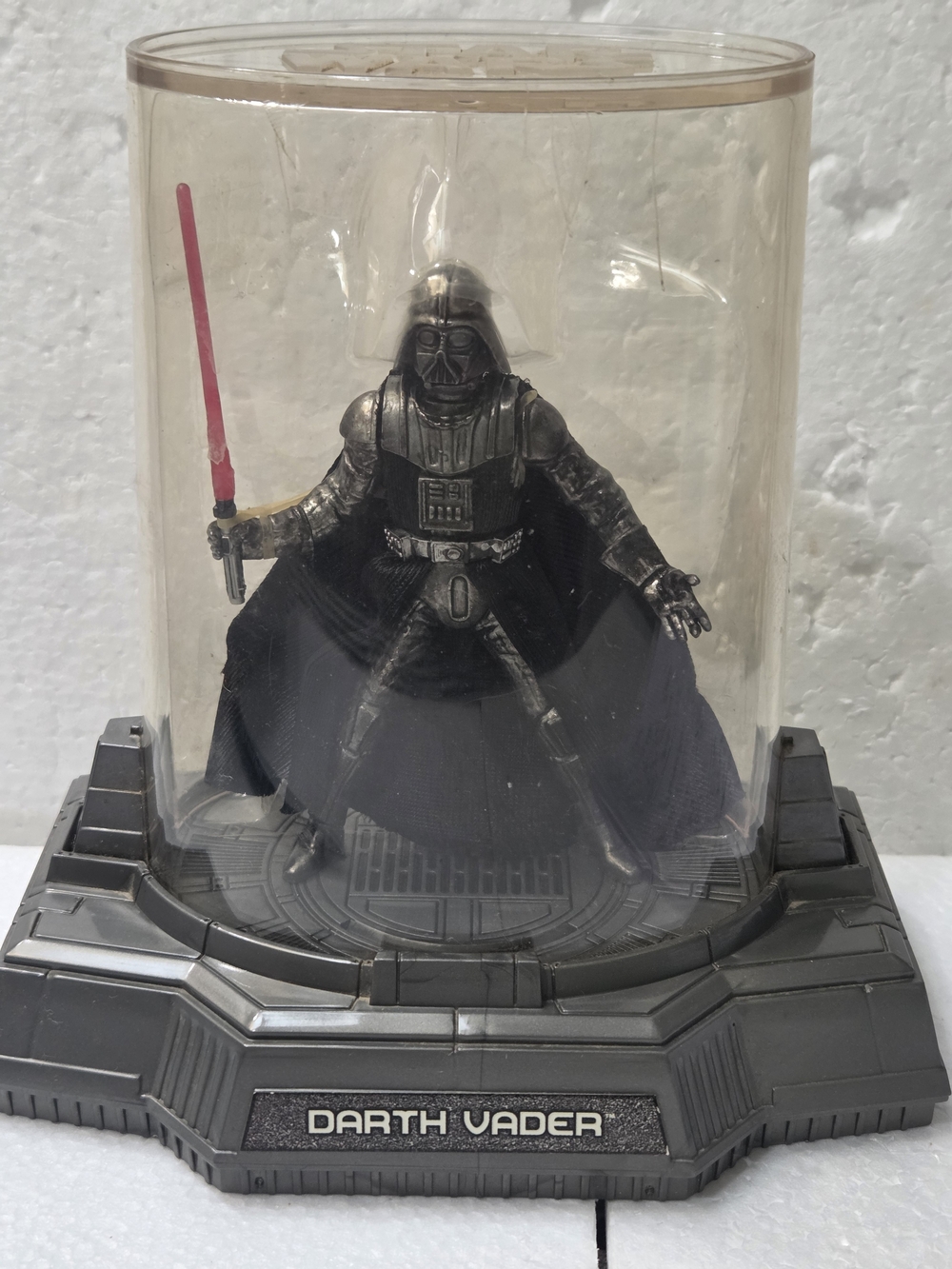 Star Wars DARTH VADER Hasbro 2005   TITANIUM SERIES DUE CAST ACTION FIGURE